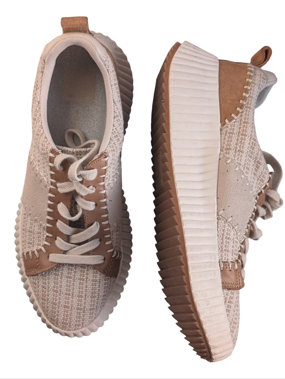 Dolce Vita Dolley platform lace-up sneakers in size 7.5.